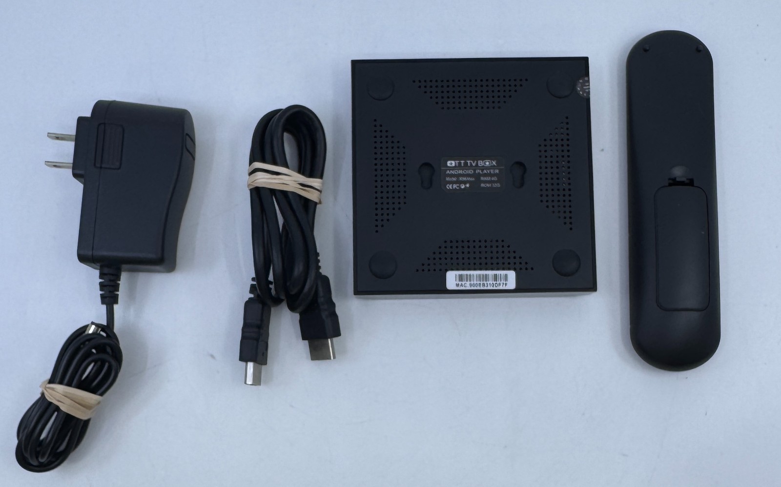 X96 Max Android TV Box Ram 4GB, ROM 32GB with Remote TESTED