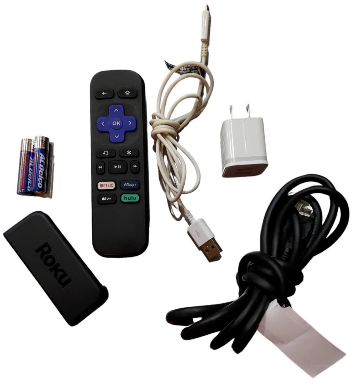 Roku Express 3900X Digital HD Media Streamer w/Remote, New Batteries, Power/HDMI
