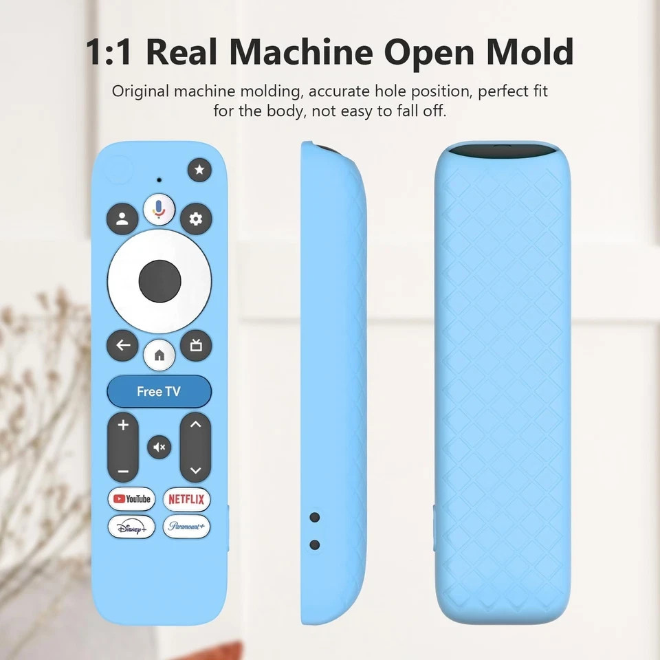 LEFXMOPHY Cover for onn Google TV 4K Pro Streaming Device (2024) 1 Pack, BLUE