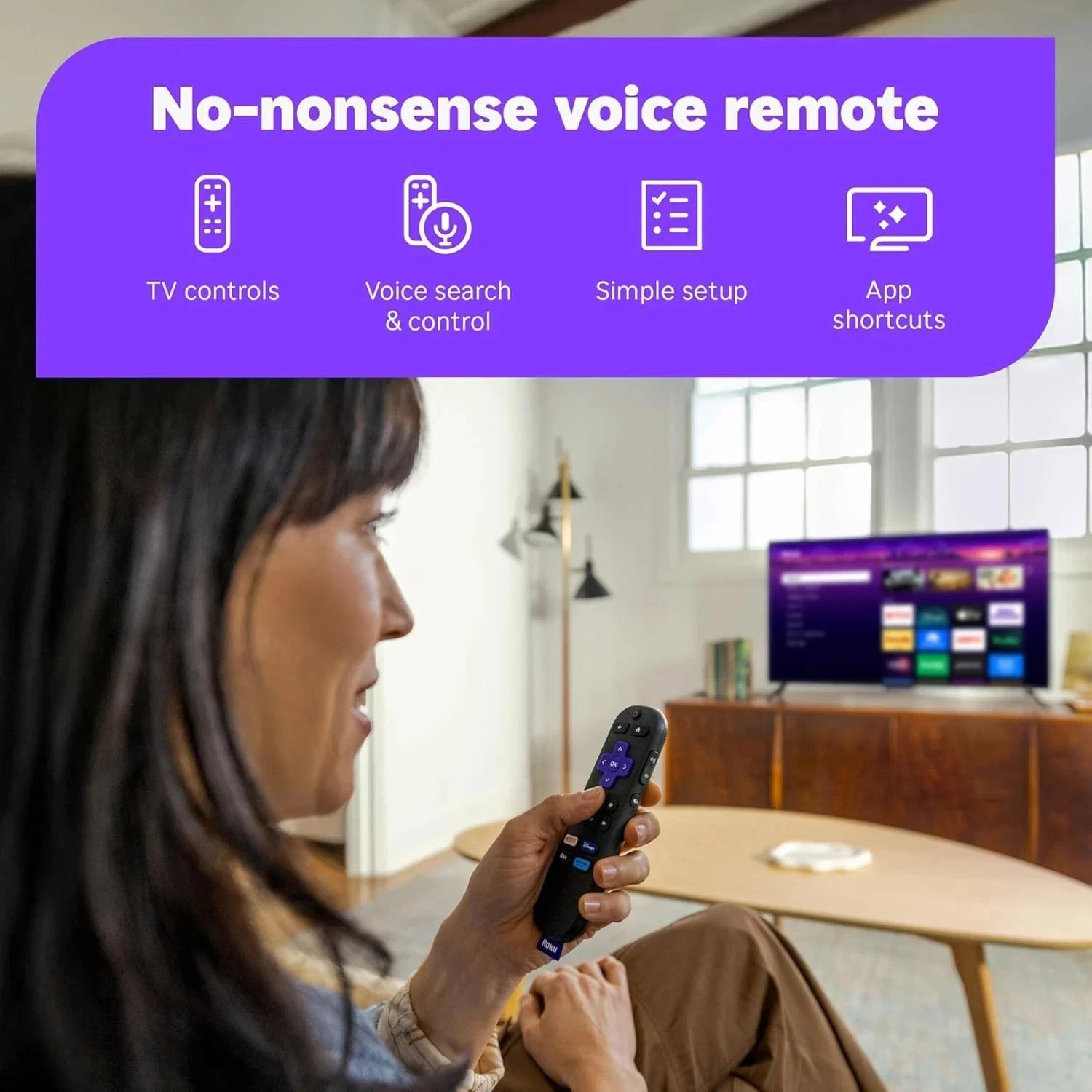 Roku 3840R Streaming Stick HD Media Player with Voice Remote – 2025 Model