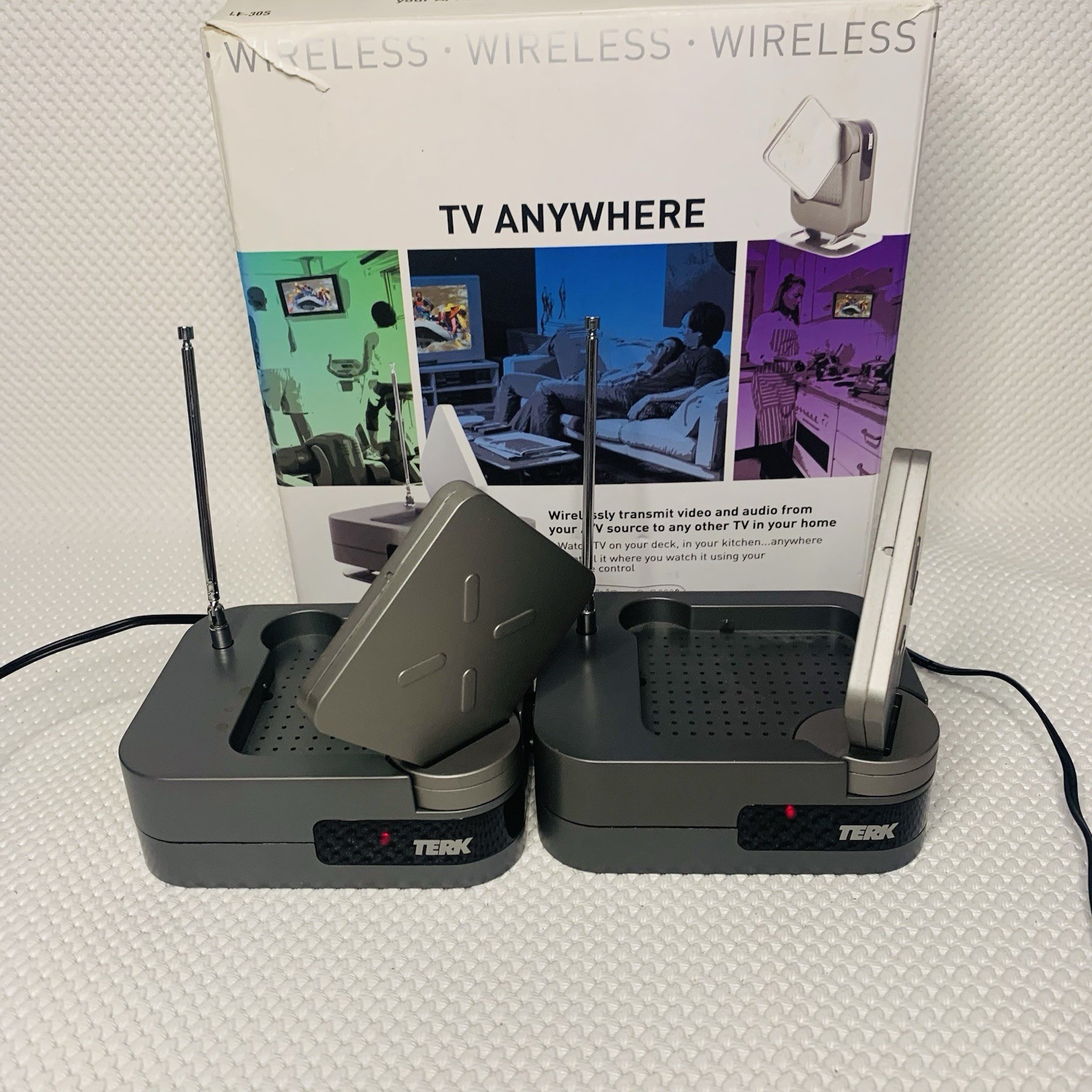 Terk Wireless A/V Transmitter & Receiver LF-30S Digital Media Streamer