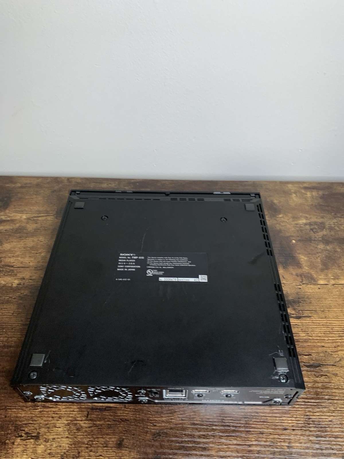 Sony FMP-X10 4K Ultra HD Media Player 1TB Streaming Video -Player Only!!!