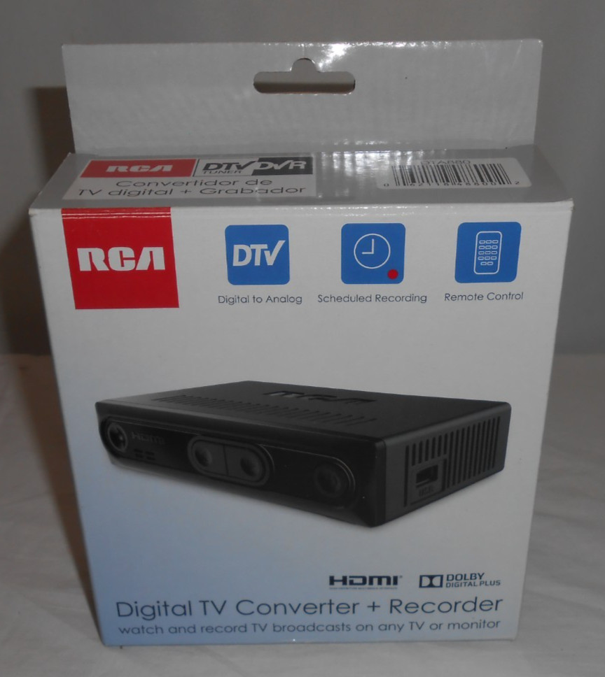 RCA DTA880 Digital TV Converter Box & DVR Recorder BRAND NEW