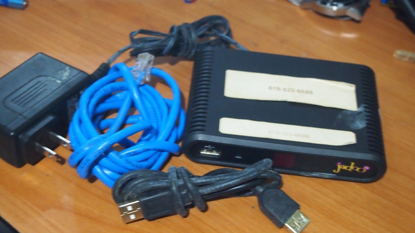 JADOO TV Jadoo2 1080P IPTV BOX + POWER ADAPTER (NO REMOTE) READ