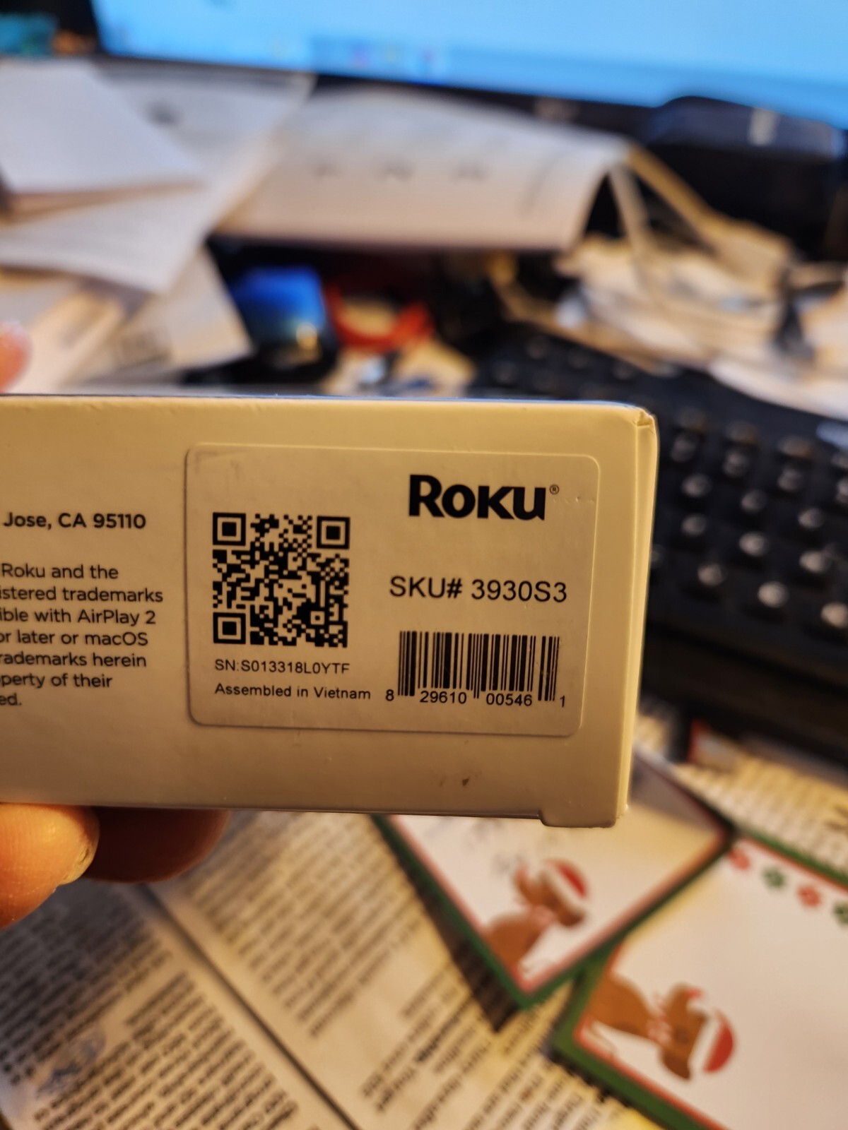 Roku LE HD Streaming Media Player High Speed HDMI Cable & Remote (3930S3) – NEW™