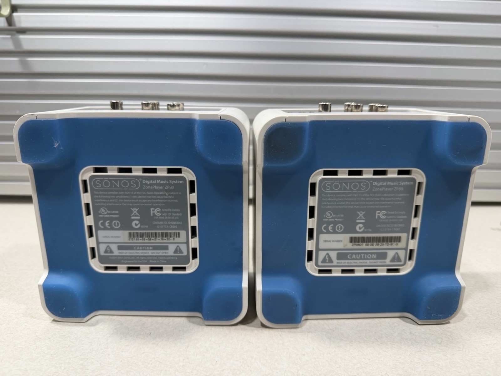 Lot Of 2 Sonos ZP80 ZonePlayer Digital Music System – 1 Work & 1 For Parts