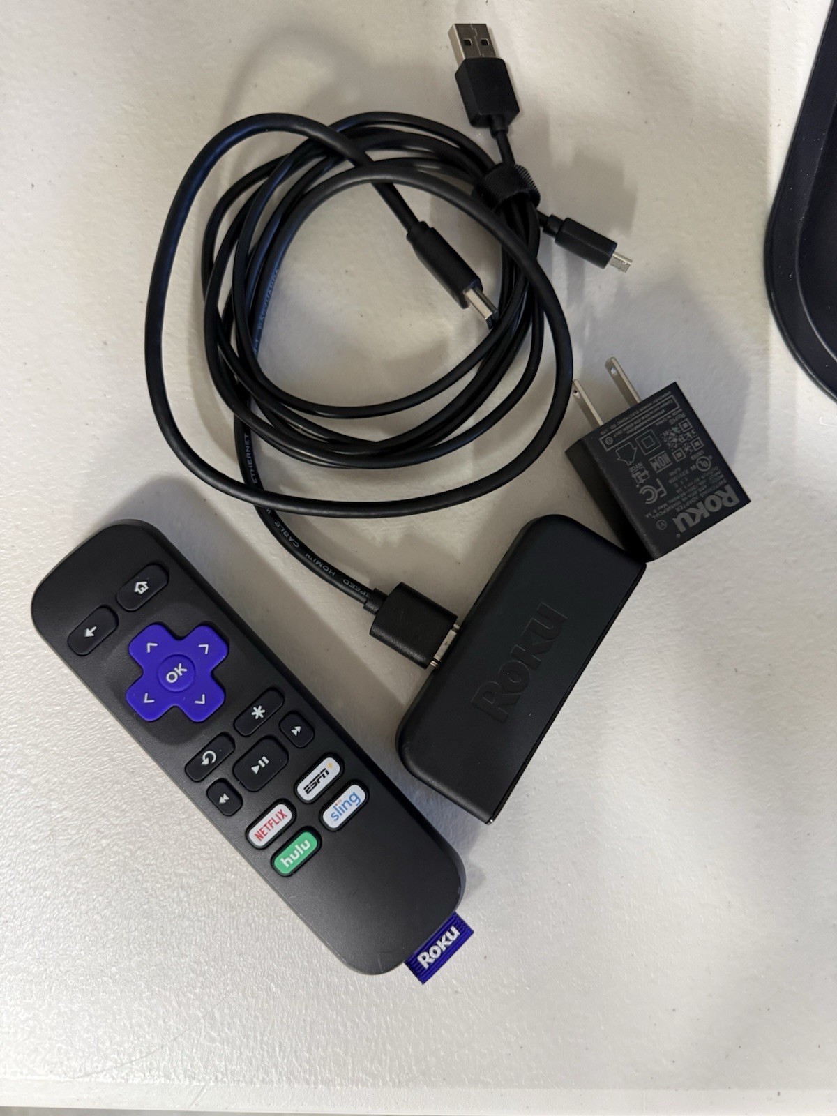 Roku Premiere 4K HDR Streaming Media Player 3920RW-SW ,Latest Version!