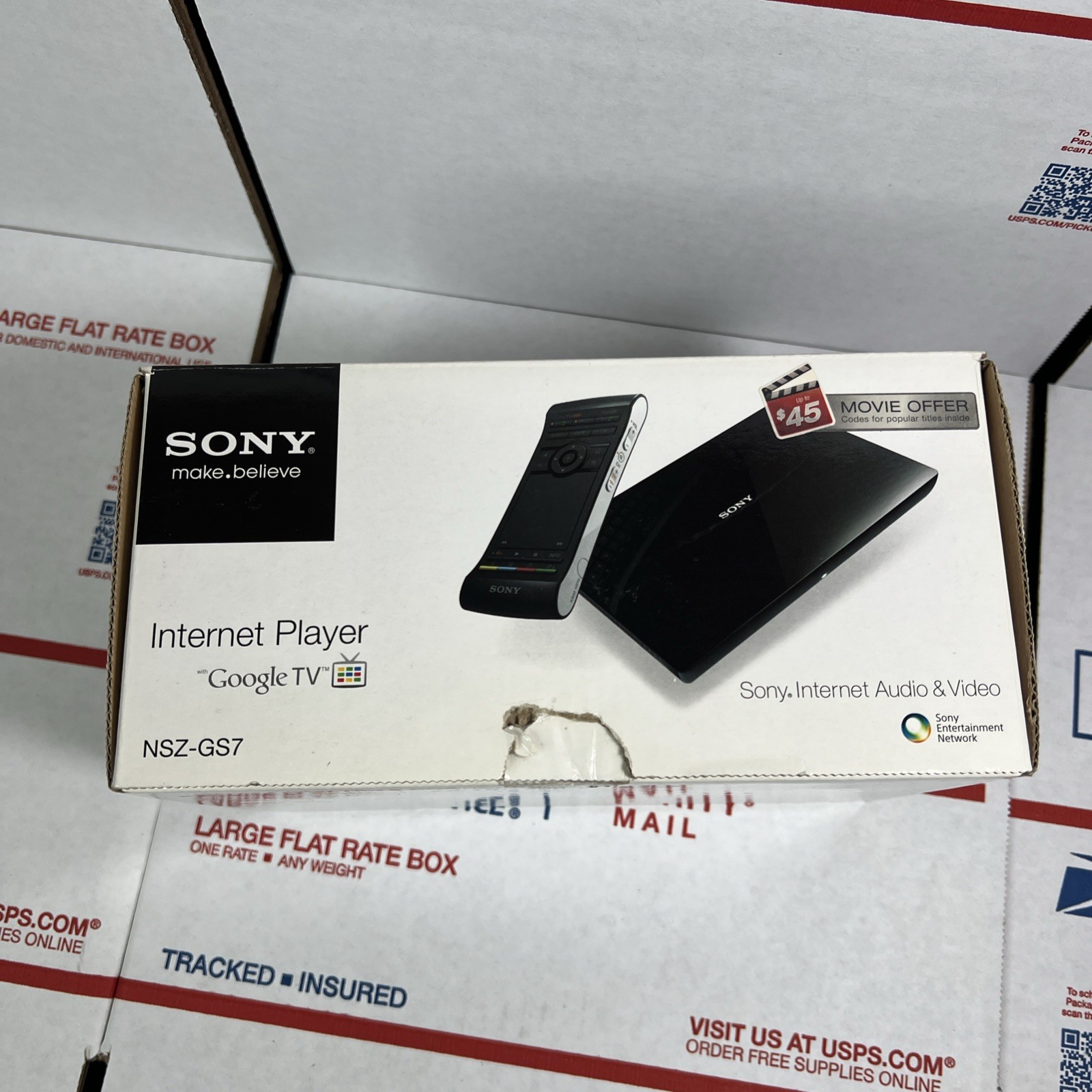 NEW Sony Internet TV Digital Media Streaming NSZ-GS7 – SAME DAY SHIP – WARRANTY