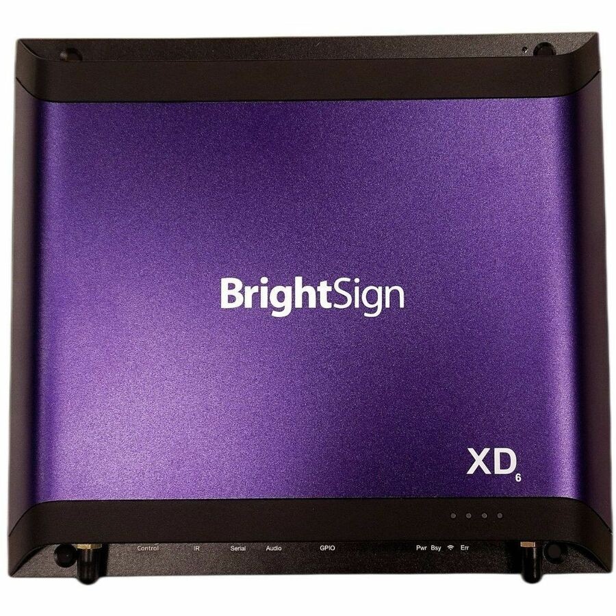 BrightSign XD236 Dual UHD Digital Signage Media Player With PoE And GPIO