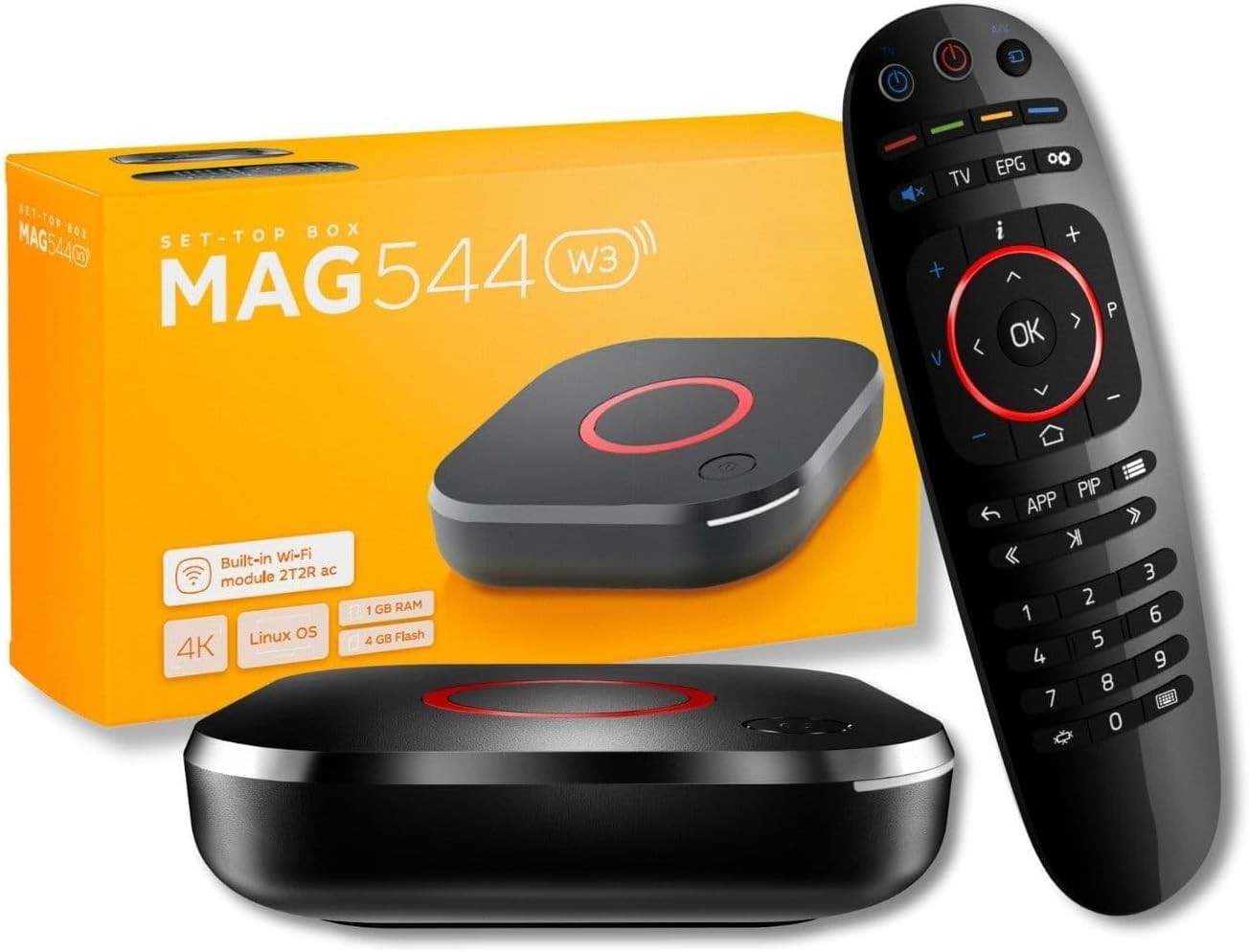 Raxxio MAG544w3 HDR TV Stick 4K Linux Dual Band WiFi