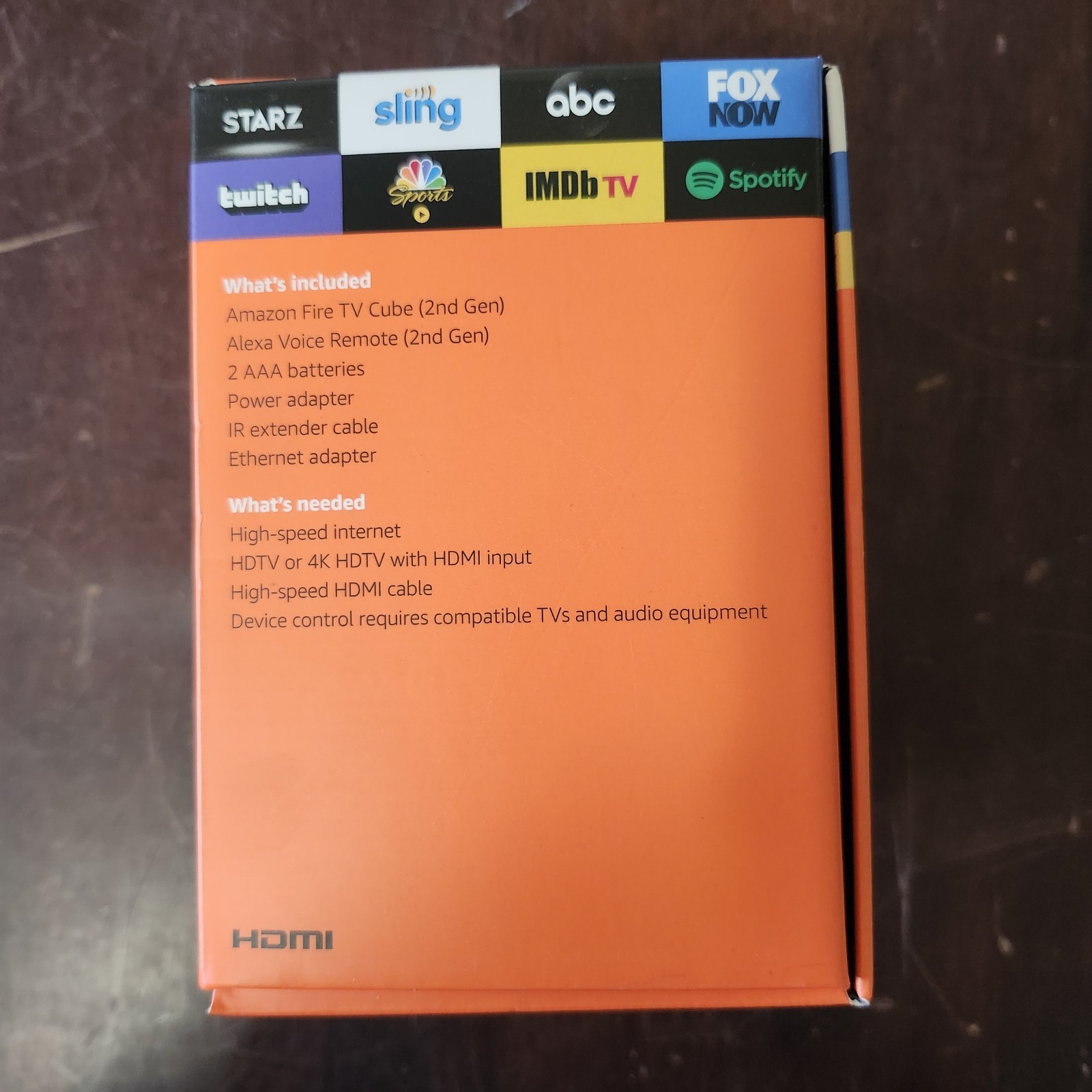Amazon Fire TV Cube (2nd Gen) 4K Ultra HD Hands-Free Streaming Player Alexa -New