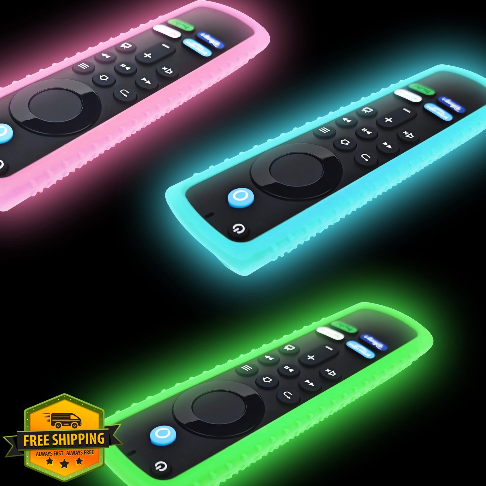 HoldFist Fire TV Stick Cover Luminous Pink