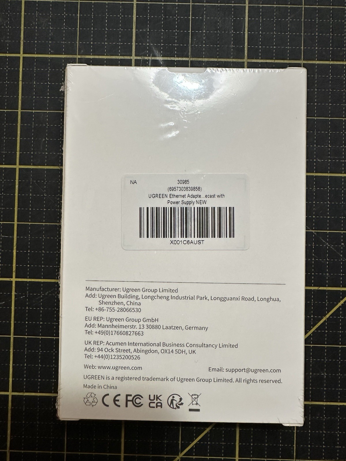 UGreen 30985 Ethernet Adapter for Fire TV Stick All-New fire TV devices