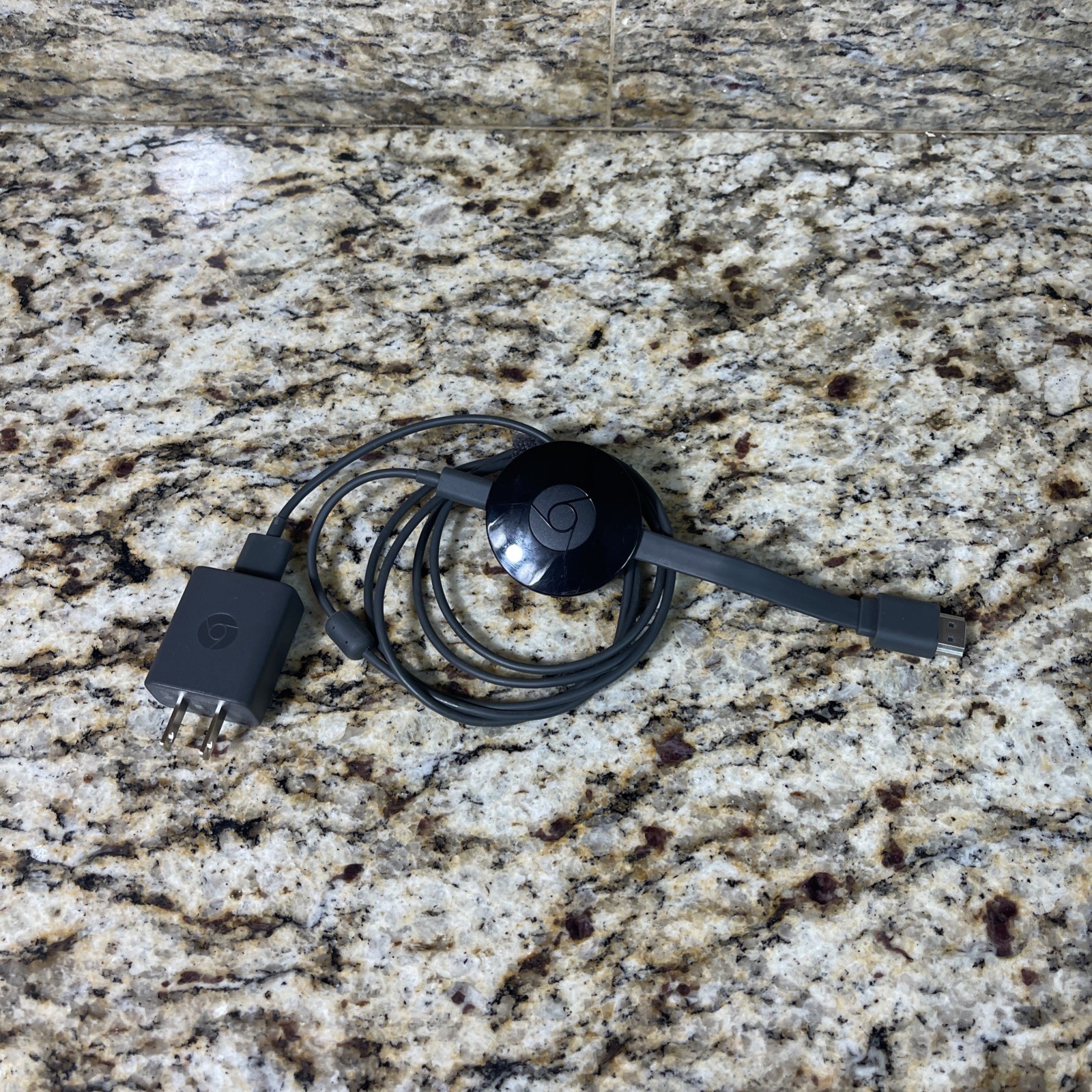 Google Chromecast 1080p HD Media Streaming Device – NC2-6A5, With Power Cord