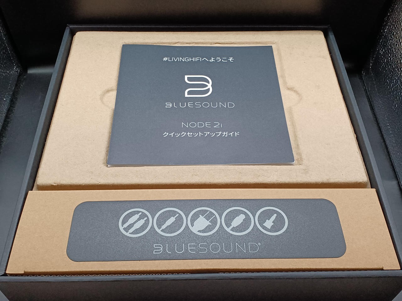 BLUESOUND NODE 2i Wireless Multi-Room Music Streamer w/ Cable Tested TB02 2.5