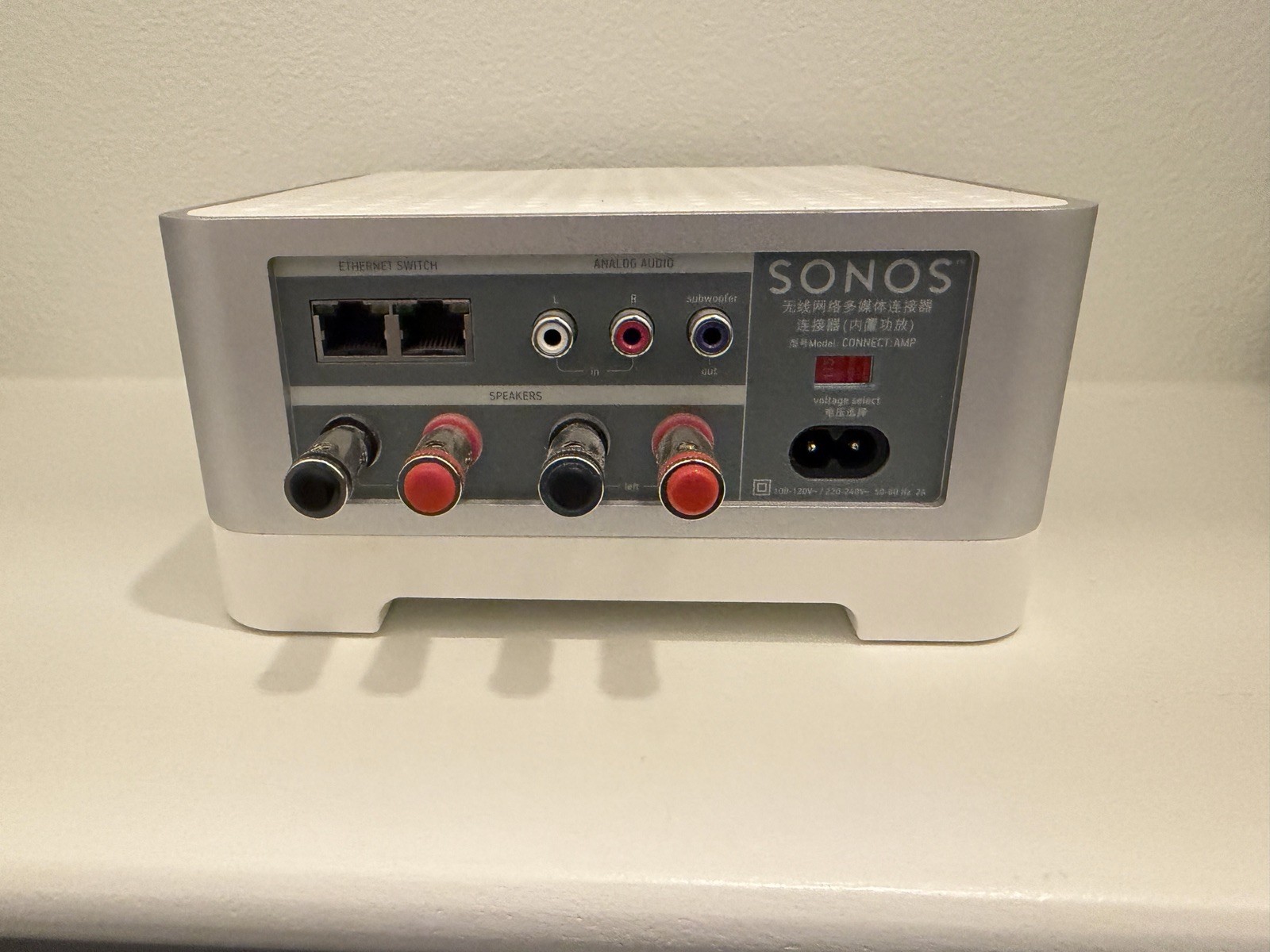 Sonos Connect:Amp (ZP120) Digital Music Streamer Gen 1 S1 App Only Free Shipping