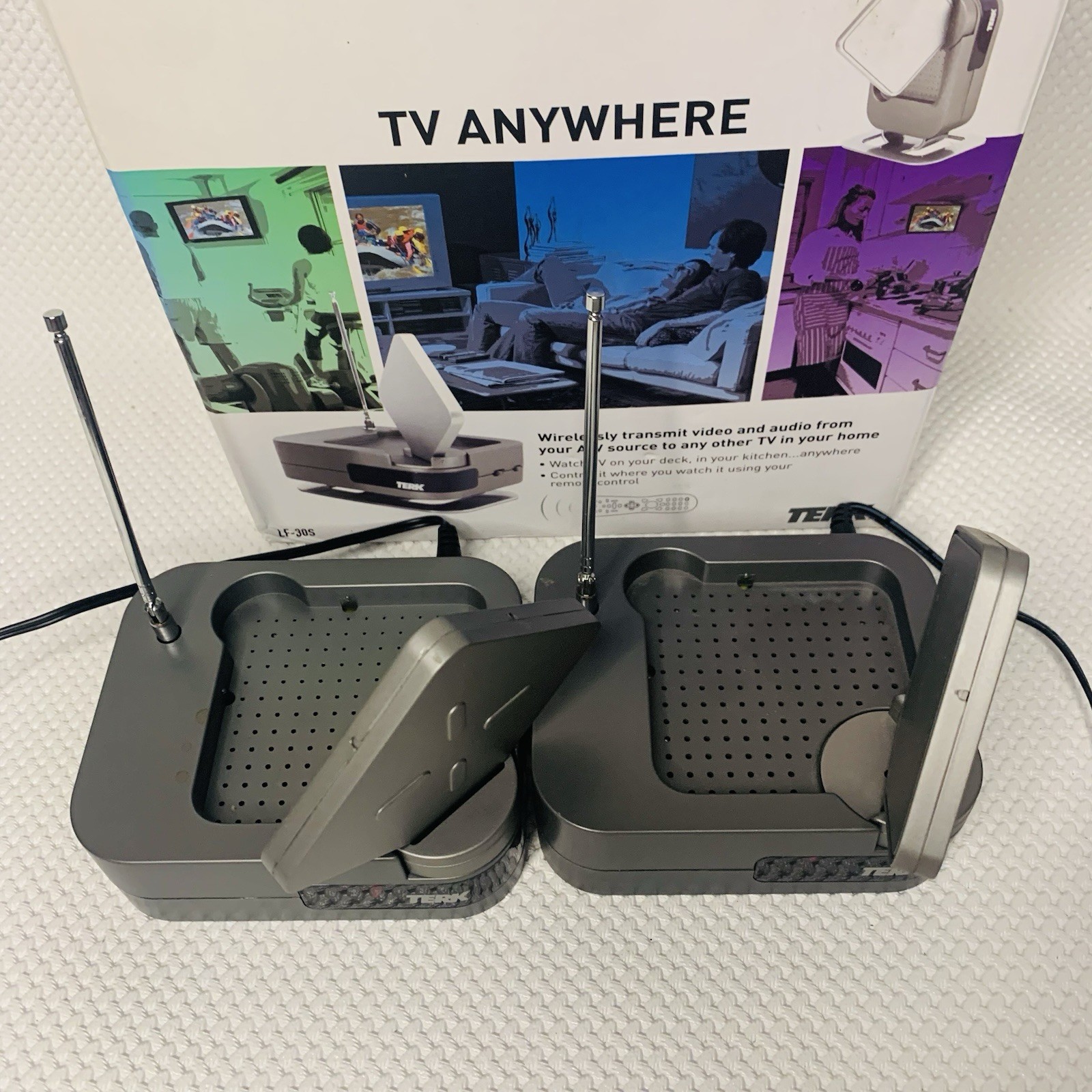 Terk Wireless A/V Transmitter & Receiver LF-30S Digital Media Streamer