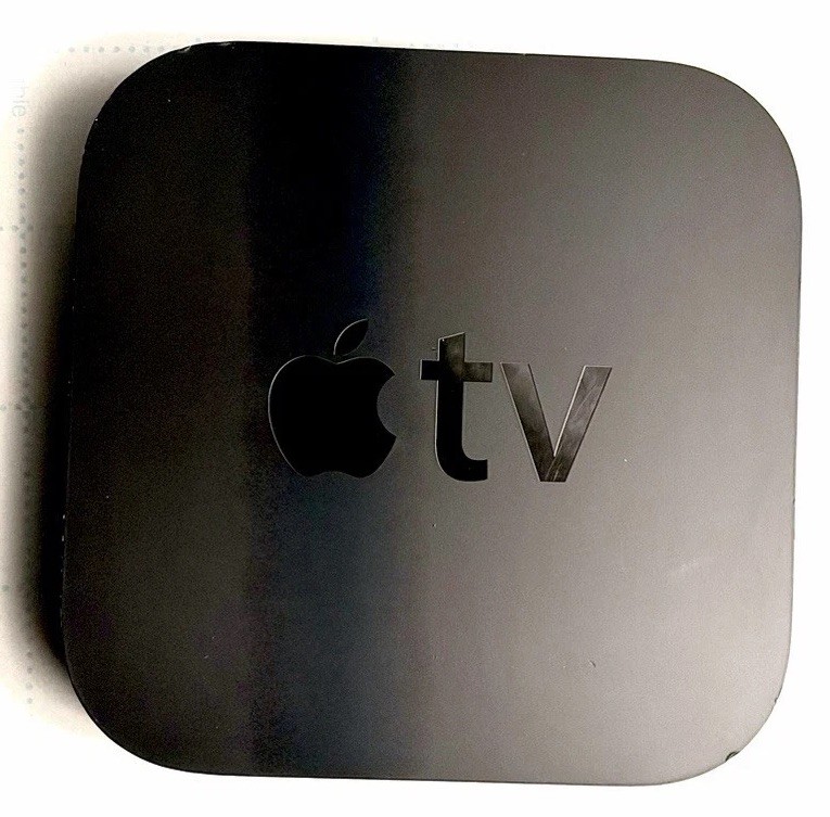 Apple TV Digital HD Media Streamer Black HDMI Ethernet Optical Audio USB