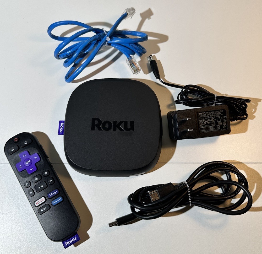 Roku Ultra 4K UHD 4800X Streaming Media Player – w/ Roku RC-GZ1 Voice Remote