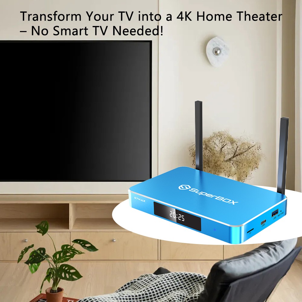 New Superbox S7 Max TV BOX Authorized Seller Quality Is Assured Ship Same Day