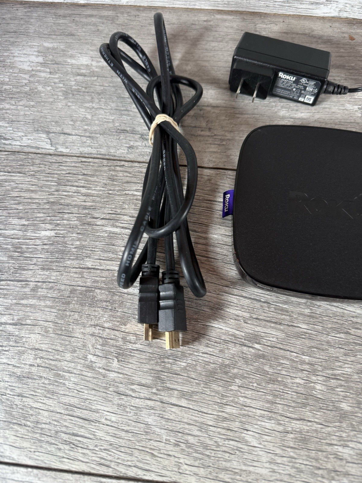 Roku Premiere 4K Media Streamer 4620X W/ AC Adapter and Remote