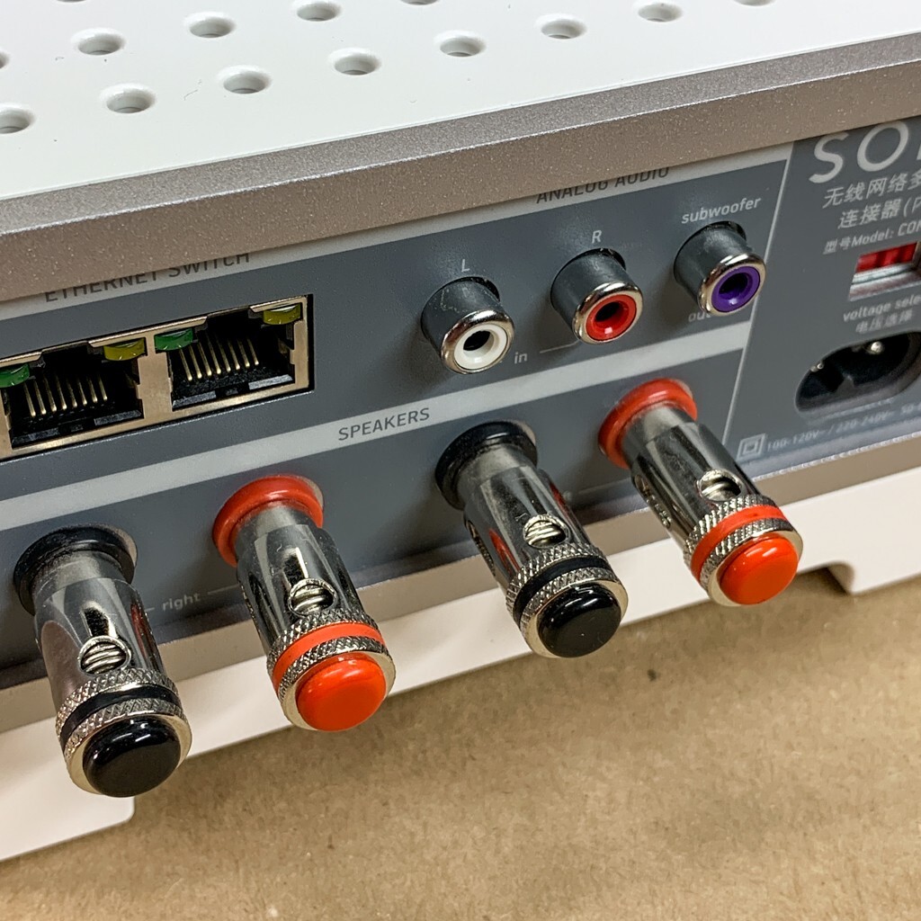 Sonos Connect Amp S1 Digital Media Streamer Not Working FOR PARTS No Power