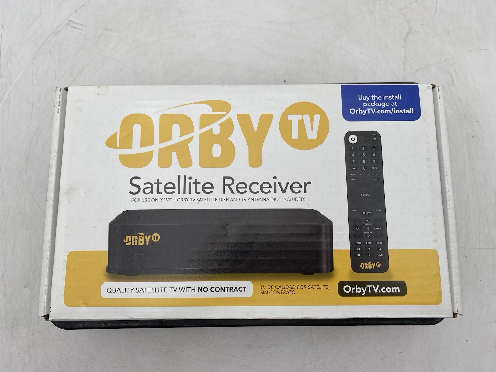 ORBY TV Satellite Receiver KSTB2095