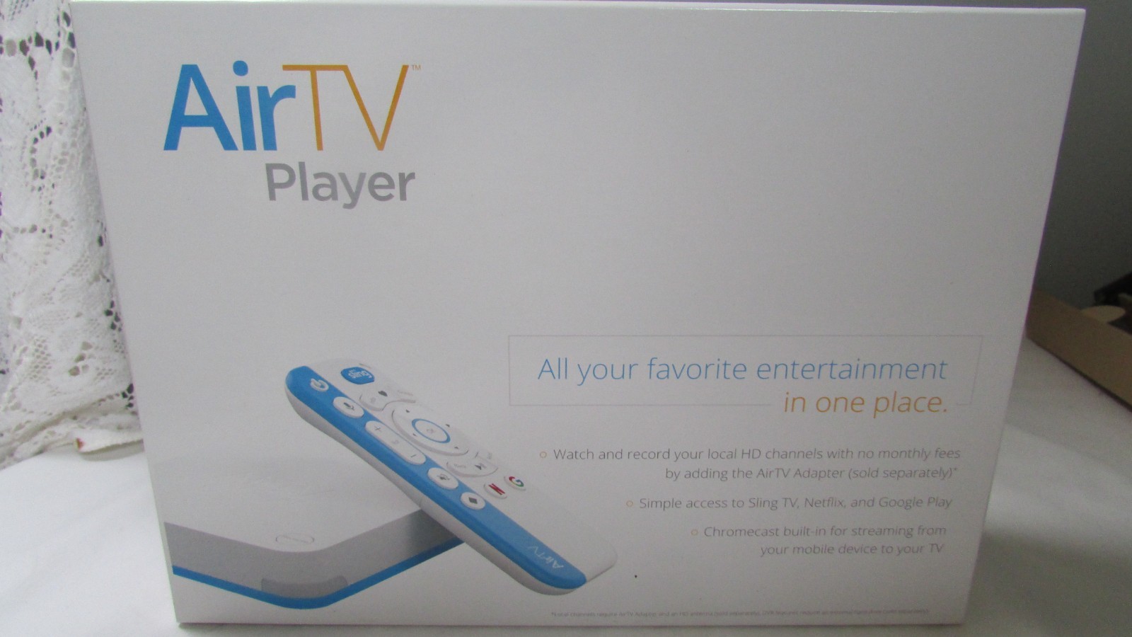 AirTV 4K Streaming Media Player with Adapter – Never been opened