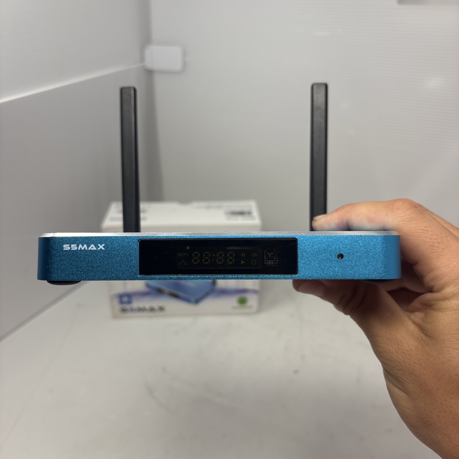 SuperBox S5 MAX Android 12.0 WiFi 6 4GB DDR 6K Streaming Media No Remote