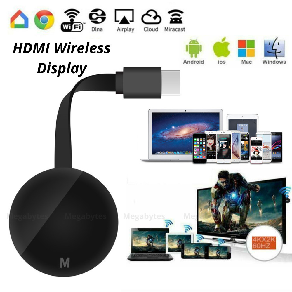 1080P HDMI TV WiFi Video Cast Wireless Media Video Streamer Dongle HD Receiver