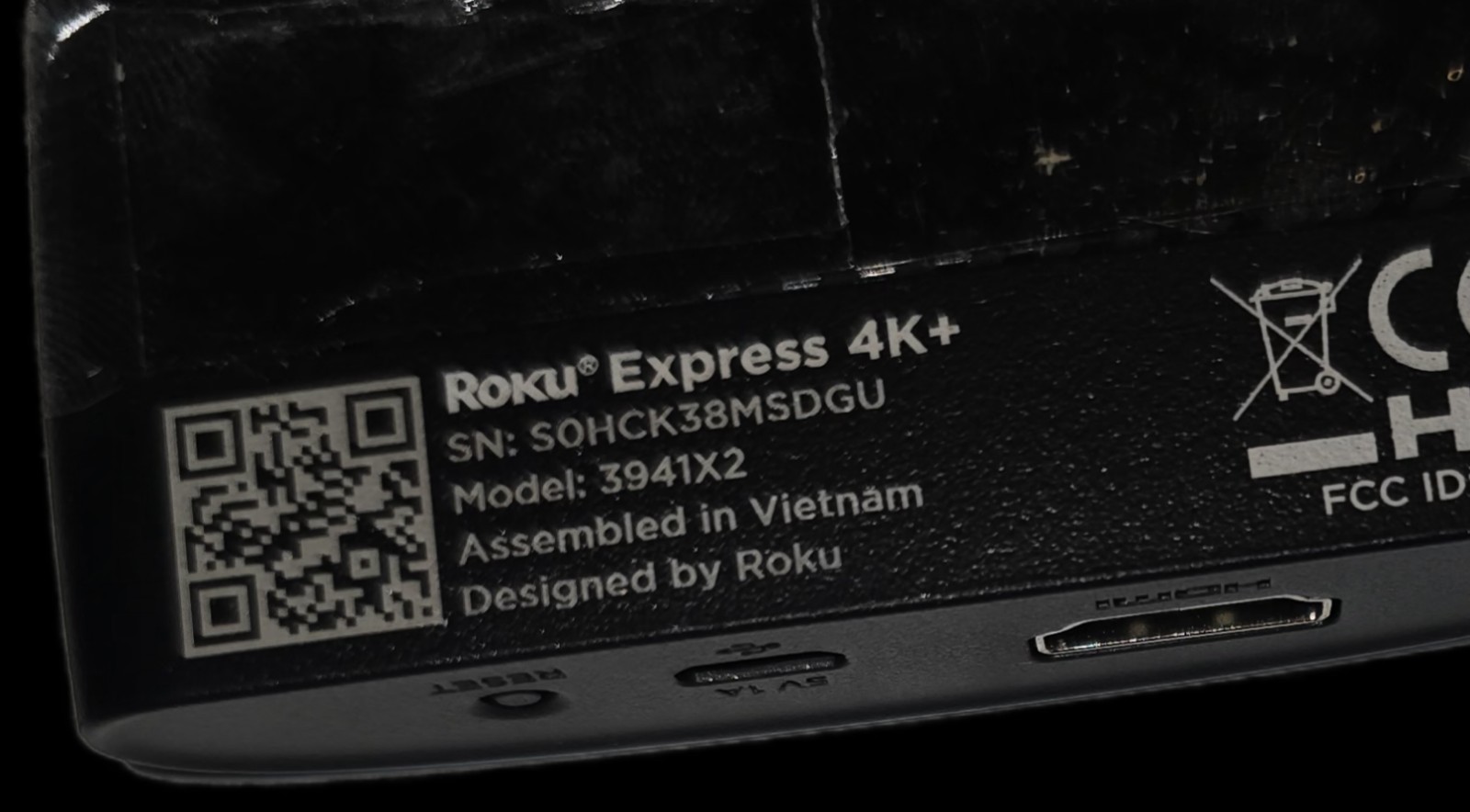 Roku Express 4K+ 3941R2 HDR 2022 Media Streamer