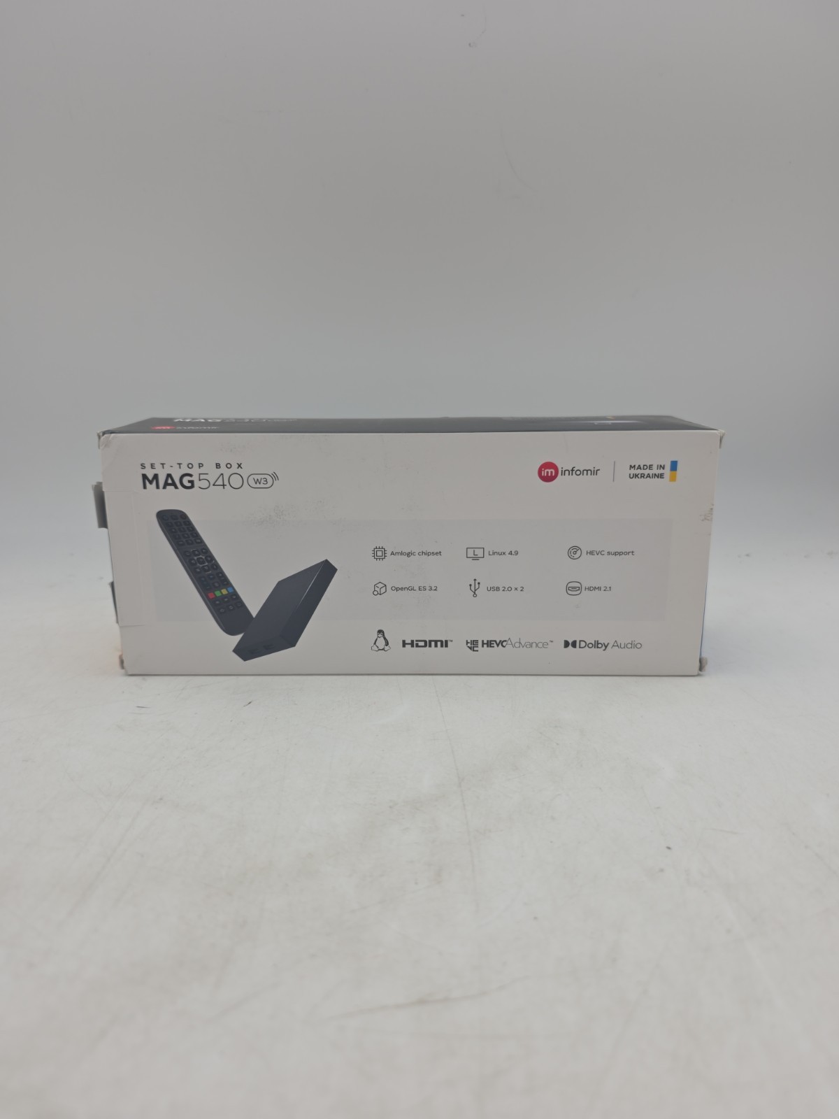 MAG540W3 5th Generation 2023 Brand New/ 600Mbps built-in DUAL WiFi 5G 4K LINUX