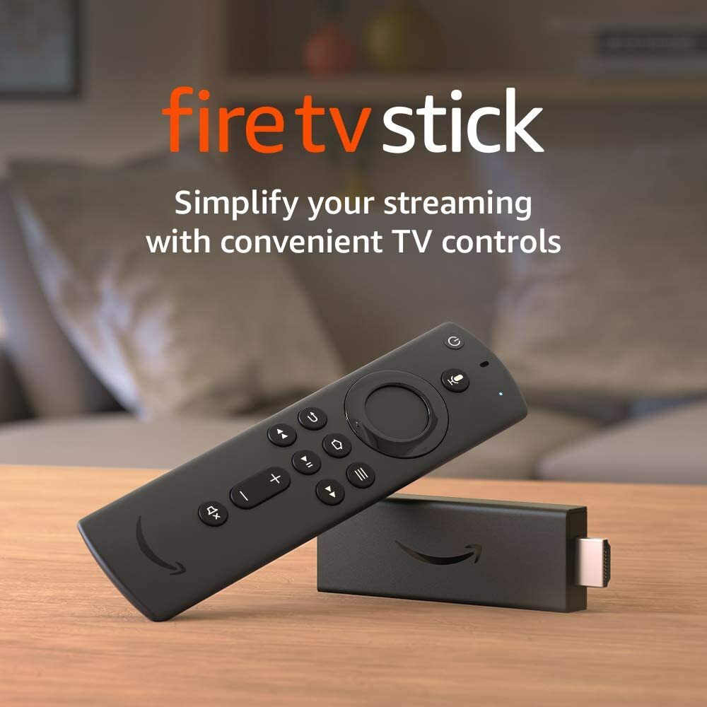Fire TV Stick 3rd Gen with Alexa Voice Remote (includes TV controls) | HD stream