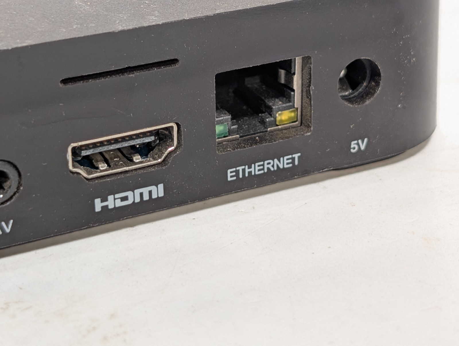 MXQ HDMI Ethernet SD/MMC USB SPDIF AV 5V Interface Hub Media Play Box, No Remote