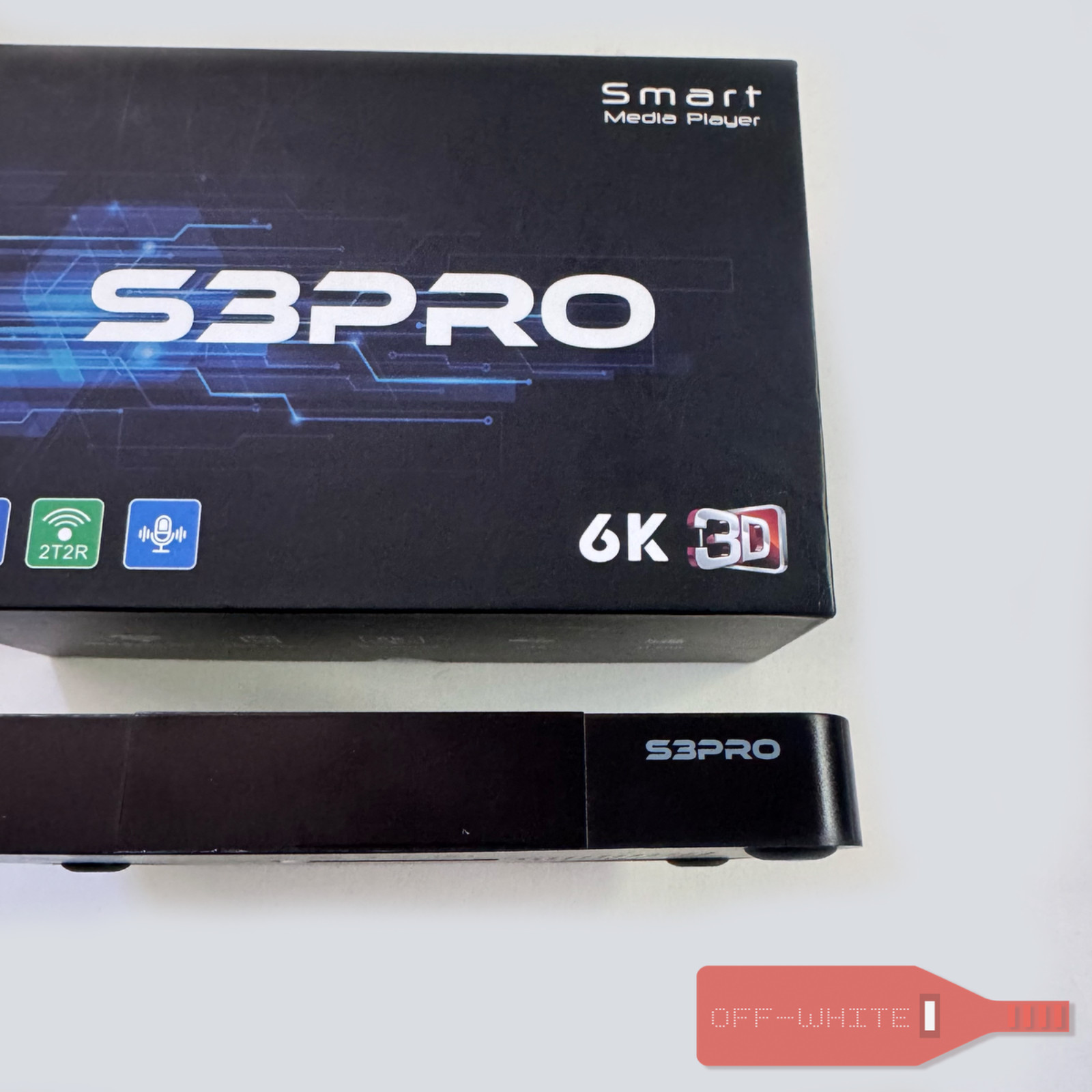 SUPERBOX S3 PRO DUAL BAND WI-FI SMART MEDIA PLAYER BOX 6K