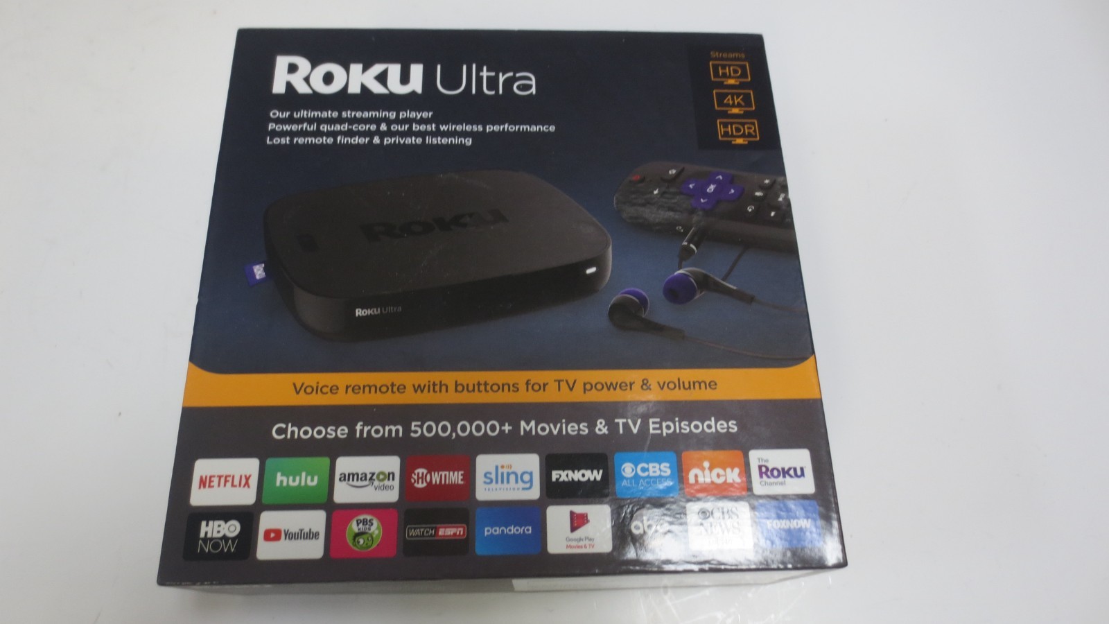 Roku Ultra 4660R 4K HDR Streaming Player