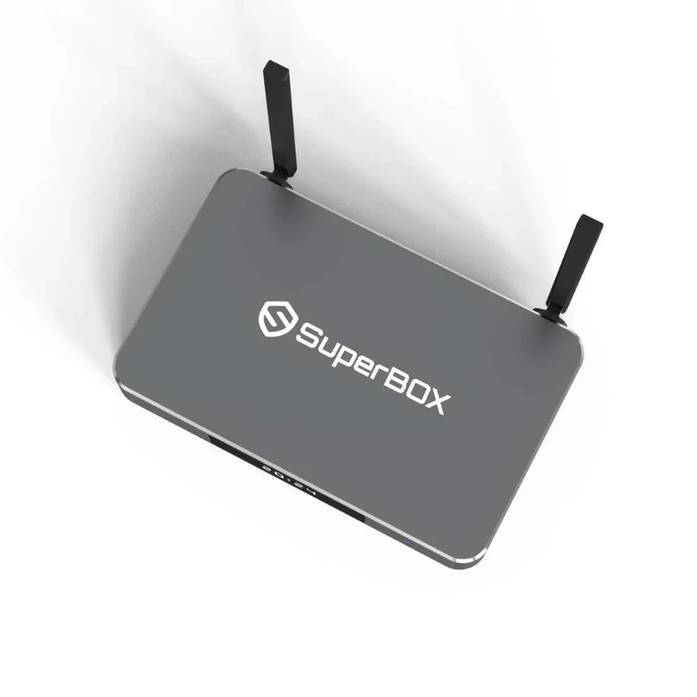 SuperBox S7 Ultra Android 12 Smart TV Box | 4GB RAM 128GB Storage WiFi6 Bluetoot