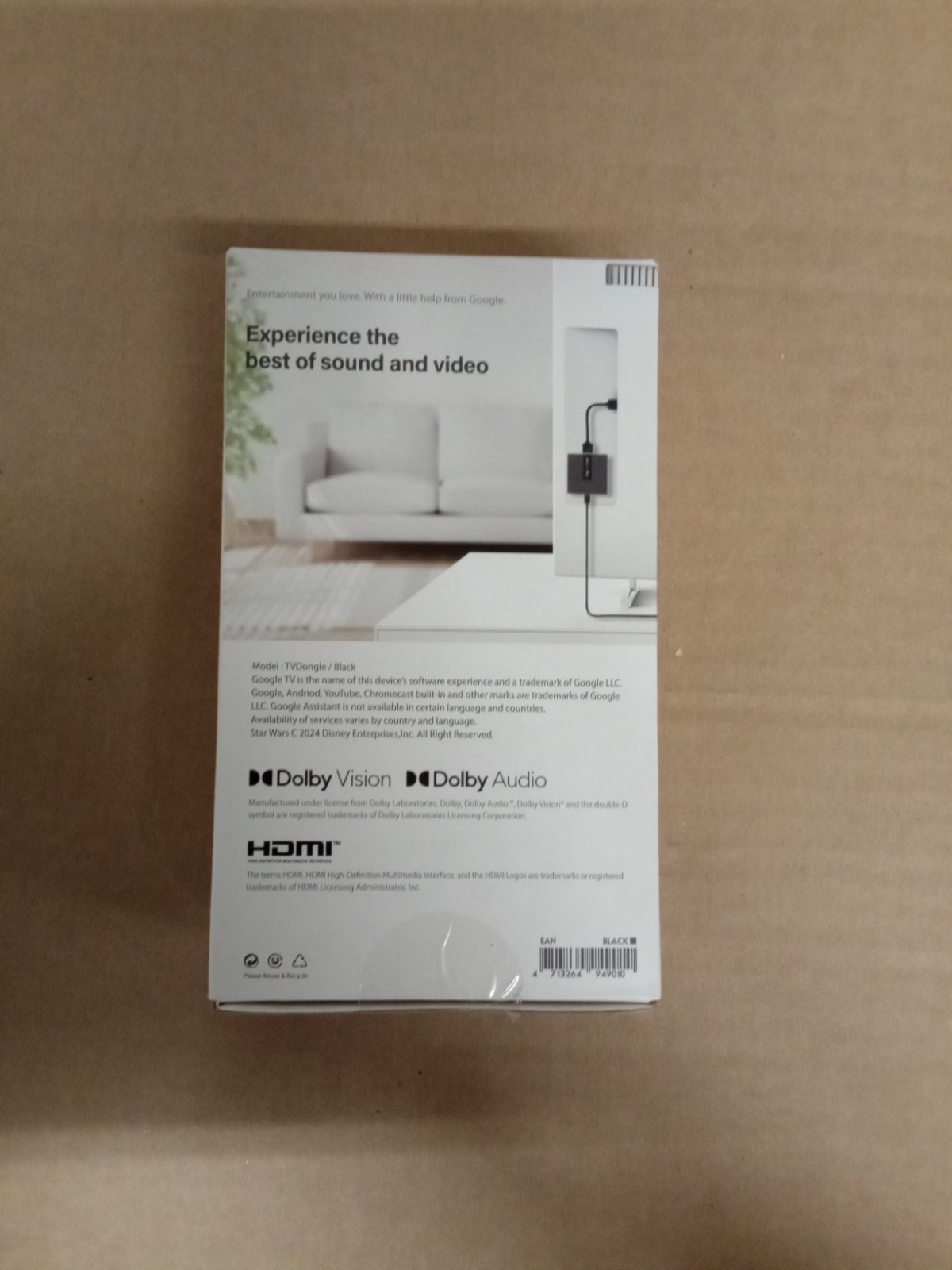 Rocktek GB1 Google TV Dongle
