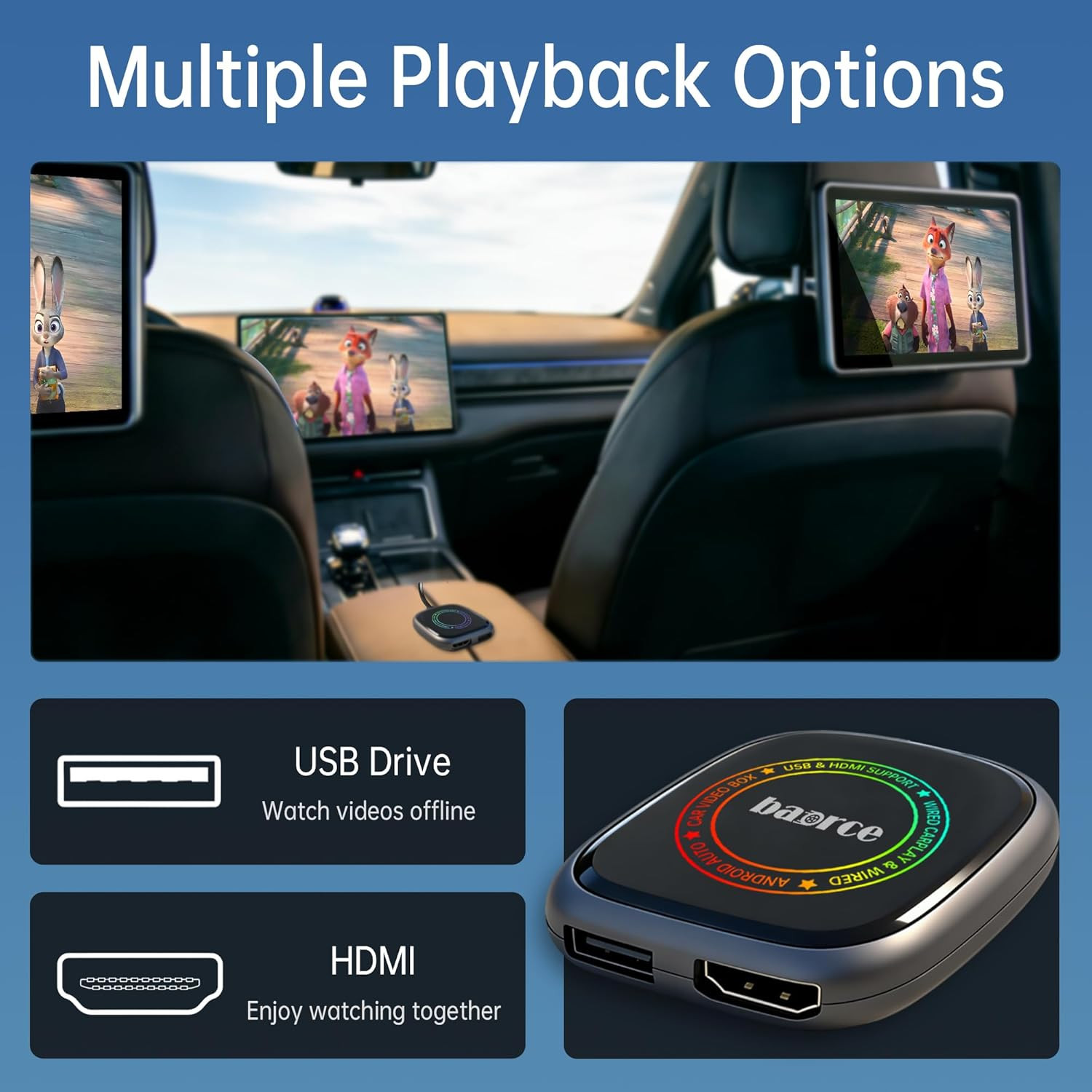 Magic Box 3.0 Max 2026 Upgrade – 32G Car Streaming Device with Netflix, Youtube,