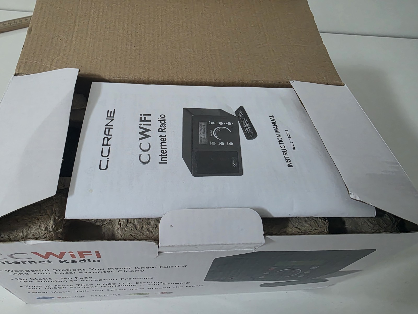C. Crane Cwf CC Wifi Internet Radio Model 1 See Pics! OPEN BOX