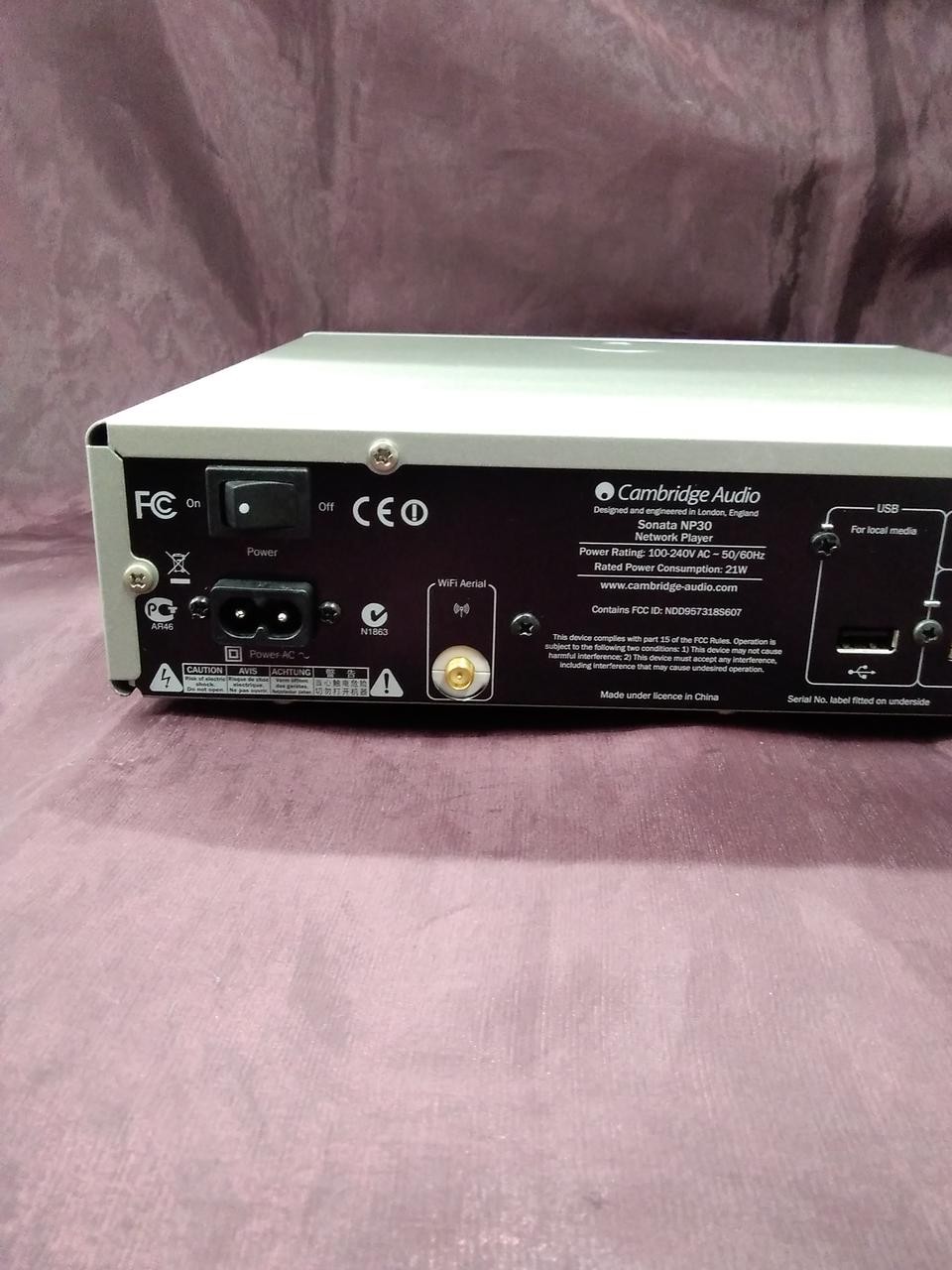 CAMBRIDGE AUDIO NP30 | Network Music Player WiFi Ethernet Hi-Fi Streamer
