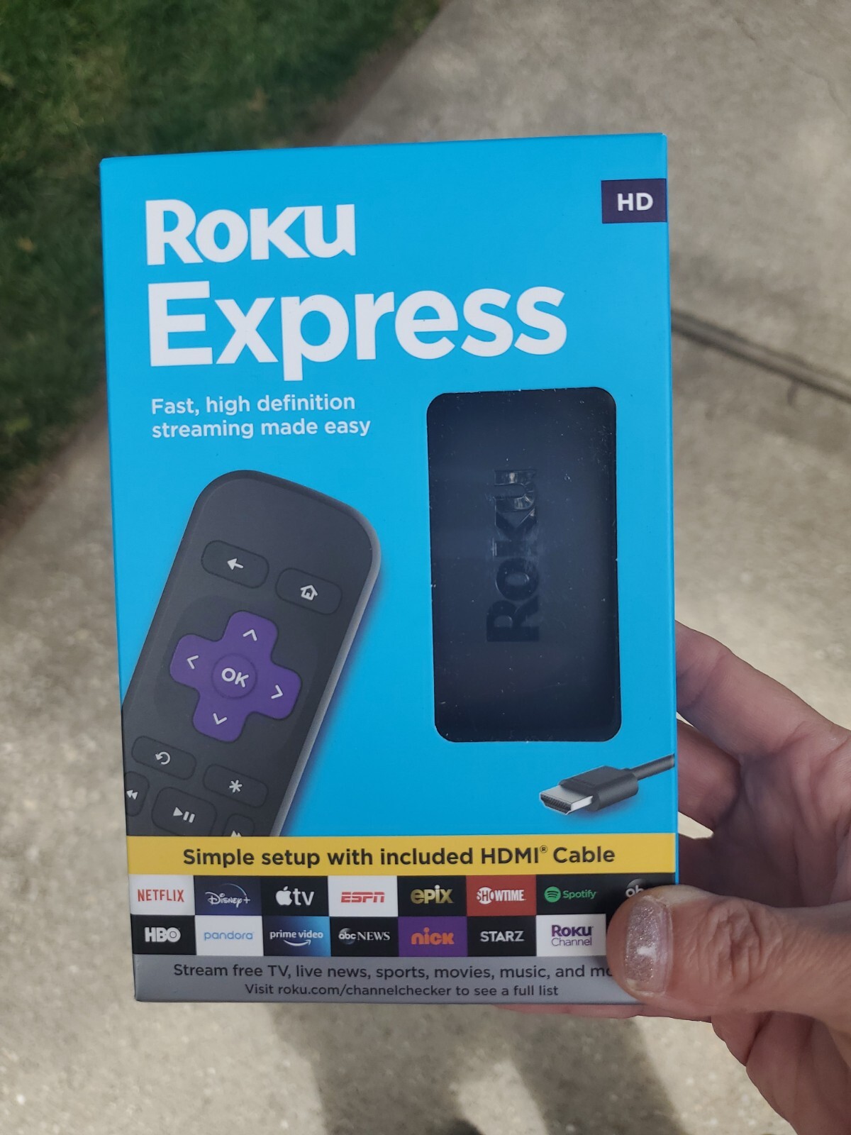 Roku 3930R Express HD Streaming Media Player 2019 – Black