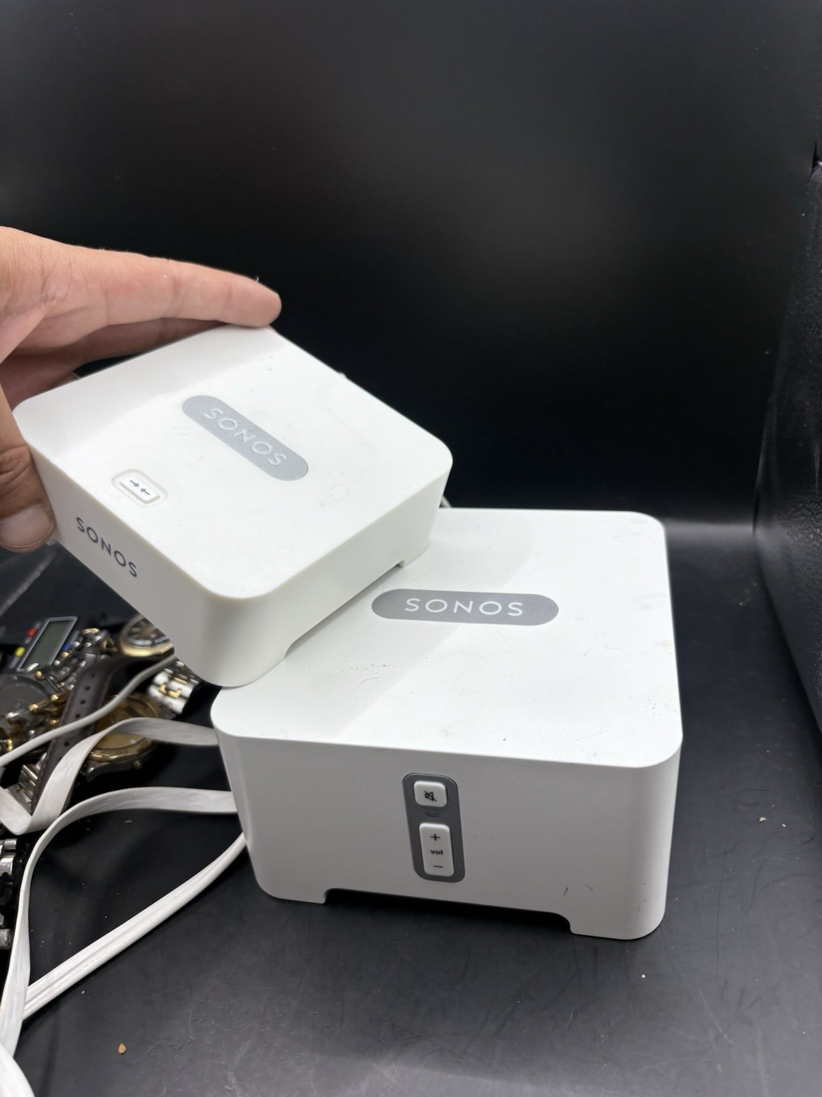 Sonos CONNECT & Bridge Digital Music Streamer Gen 1 S1 Tested Works With Cords