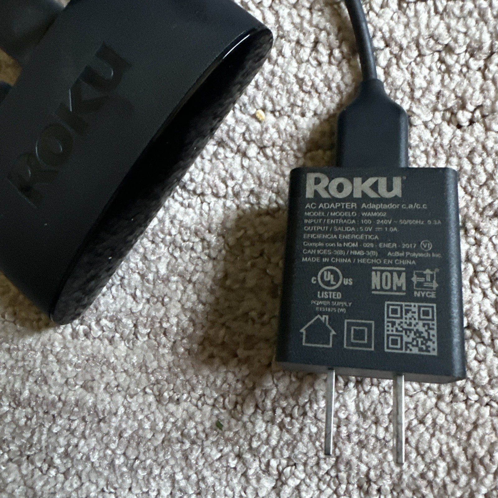 Roku Express 3941R2 (3941X2) 4K+ Streaming Media Player NO REMOTE