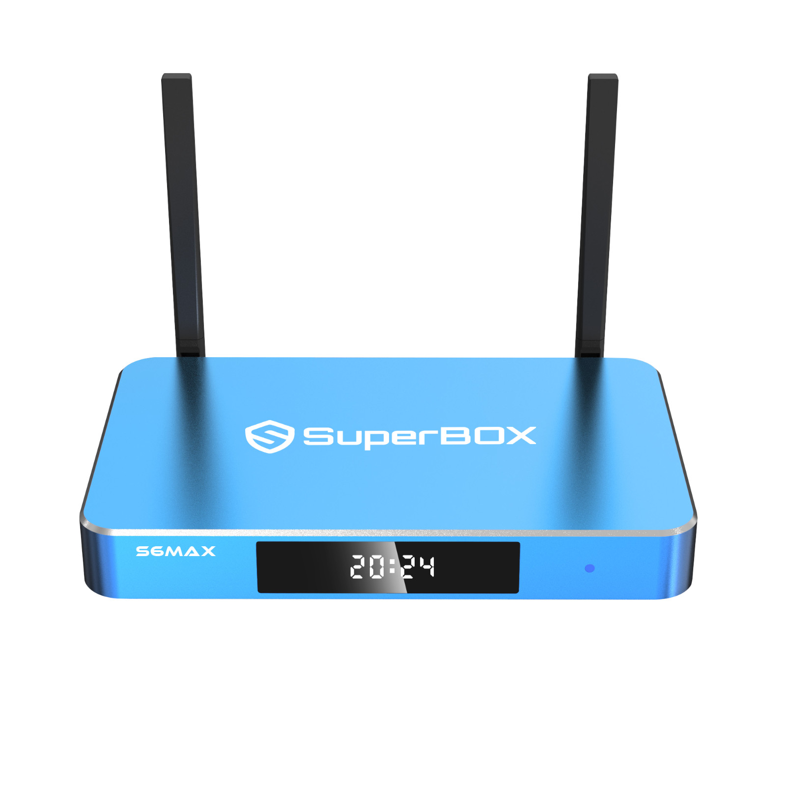 SuperBox Blue S6 MAX TV BOX Smooth Sports and Entertainment Viewing Negotiable