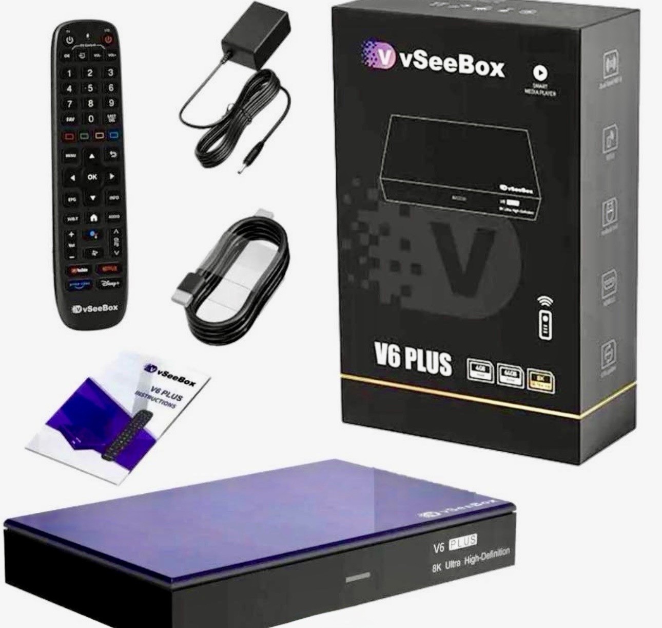 veesee V6 Plus box