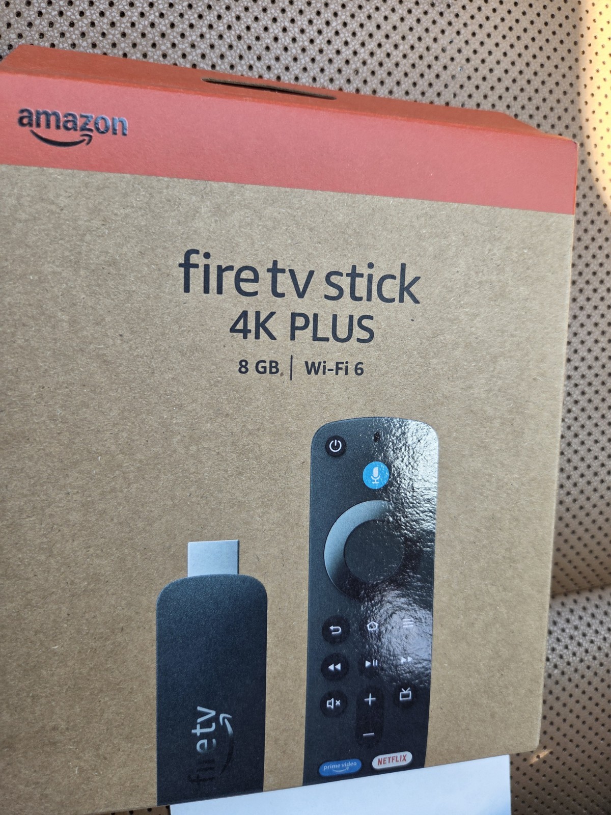 AMAZON FIRE TV Stick 4K MAX, Wi-Fi 6E, 2.0 GHz, 16GB/ALEXA Voice Remote Enhanced