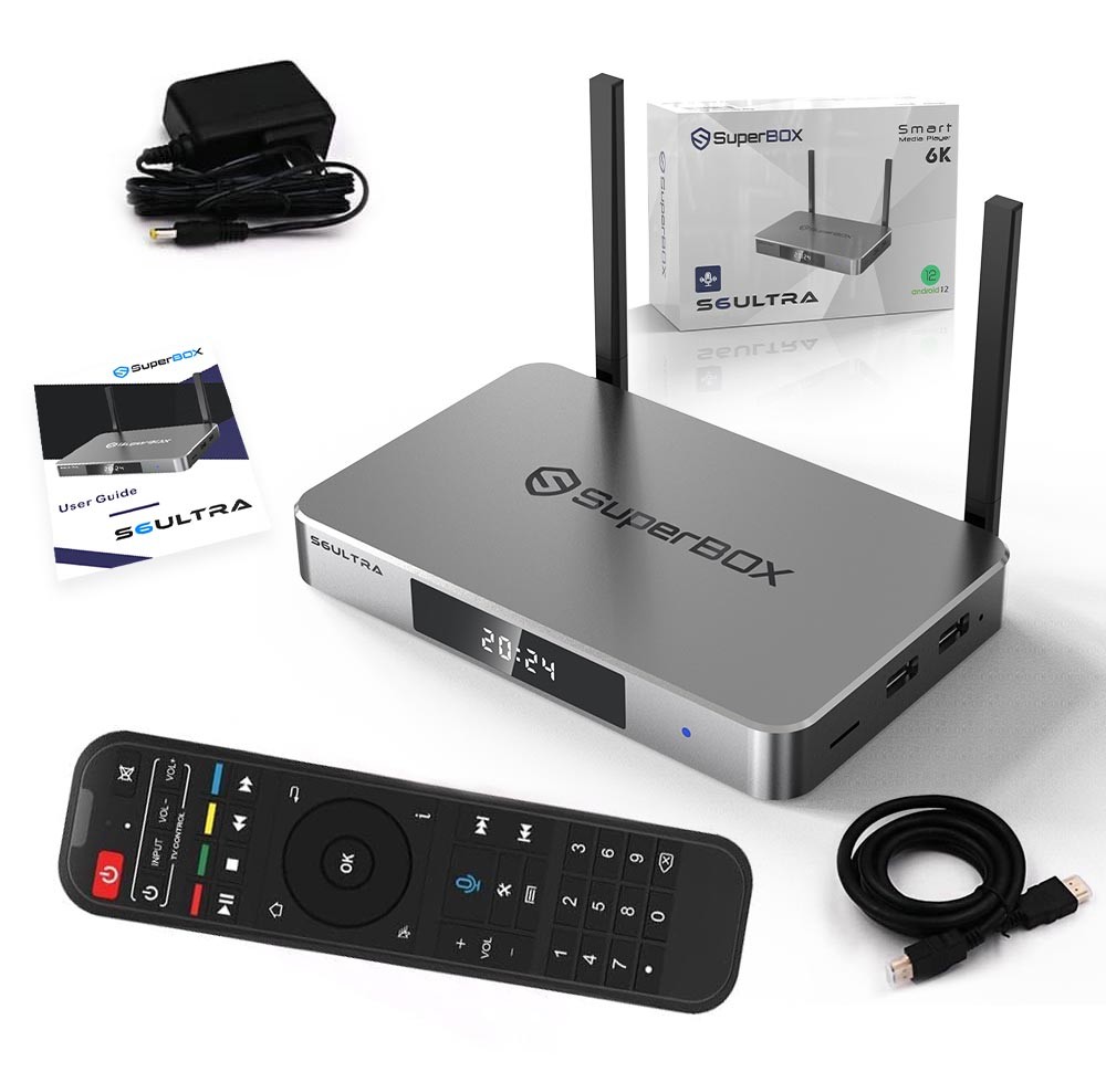 SuperBox S6 Ultra TV BOX New Options for Home Entertainment Shipping Same Day