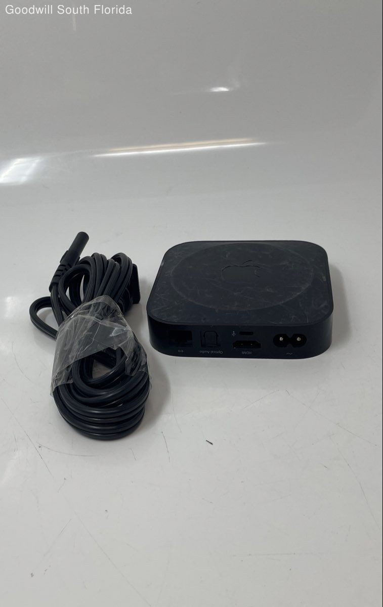 Apple TV Model A1469 3rd Generation Black Media Streamer Not Tested