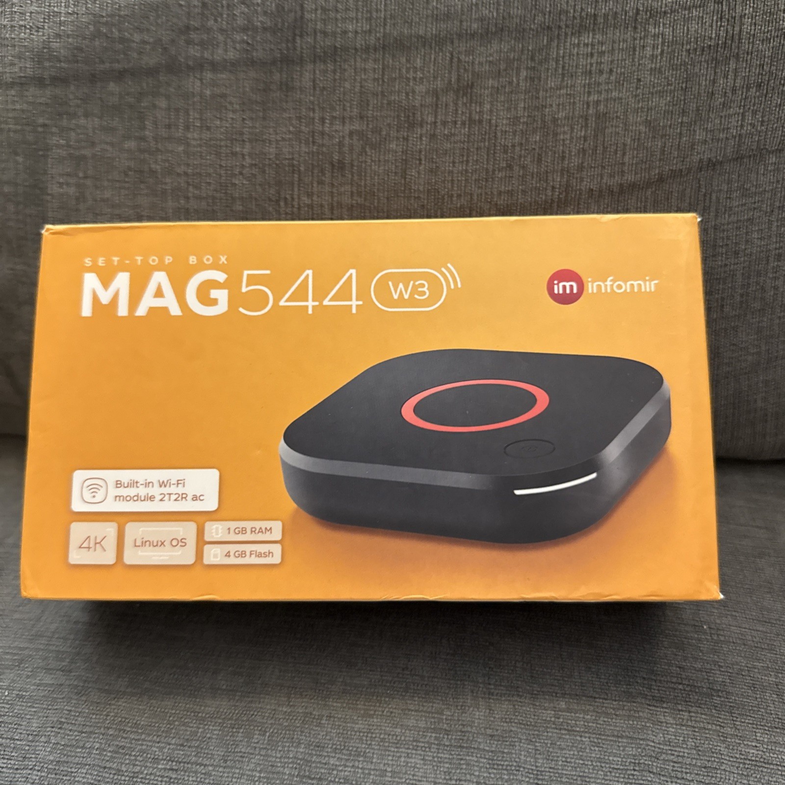 MAG544w3 TV Set-Top Box – 4K HDR TV Streaming Device with Amlogic S905Y4 Chip…